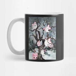 Ghostly Whispers in the Dark Forest Mug